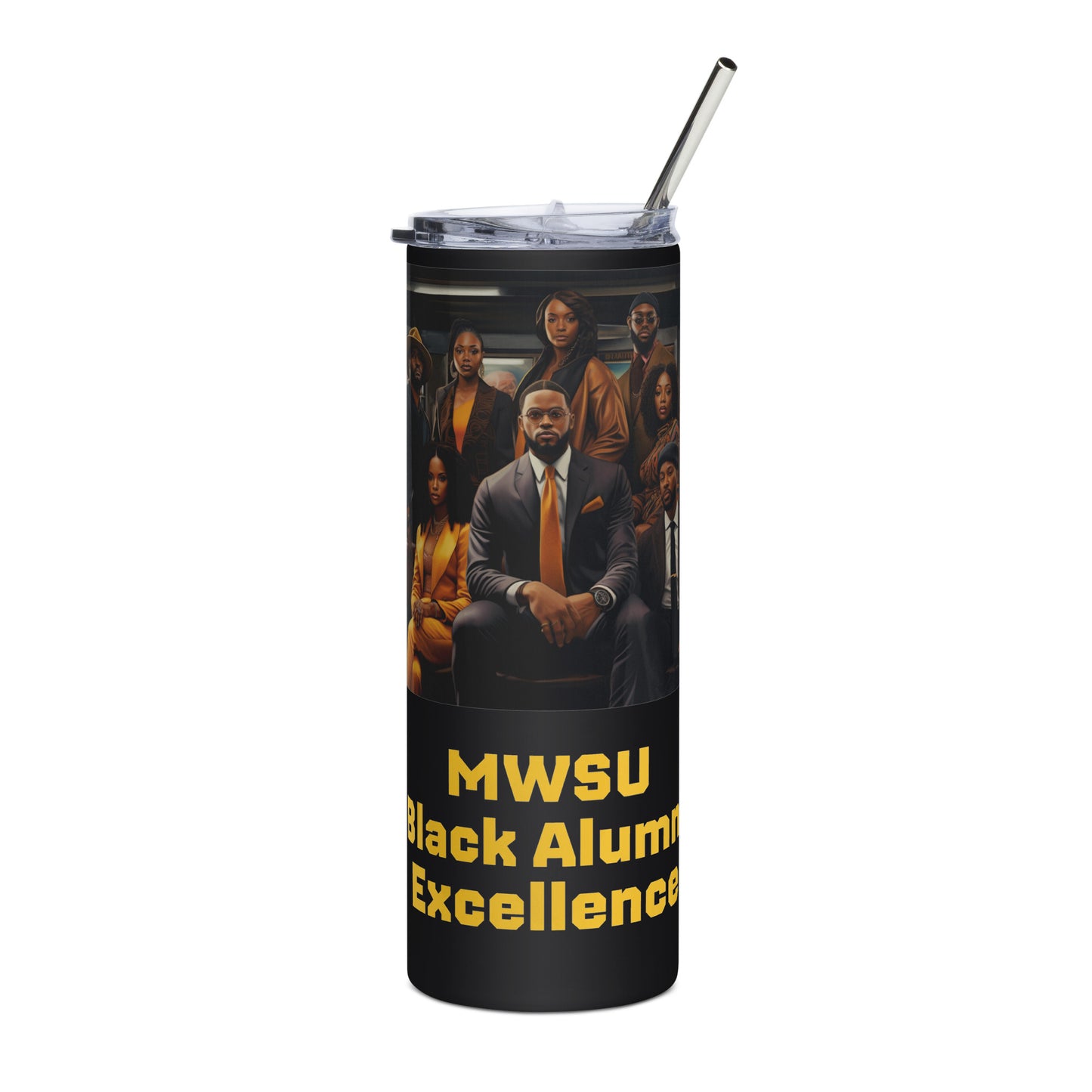 Black Alumni Excellence Stainless Steel Tumbler