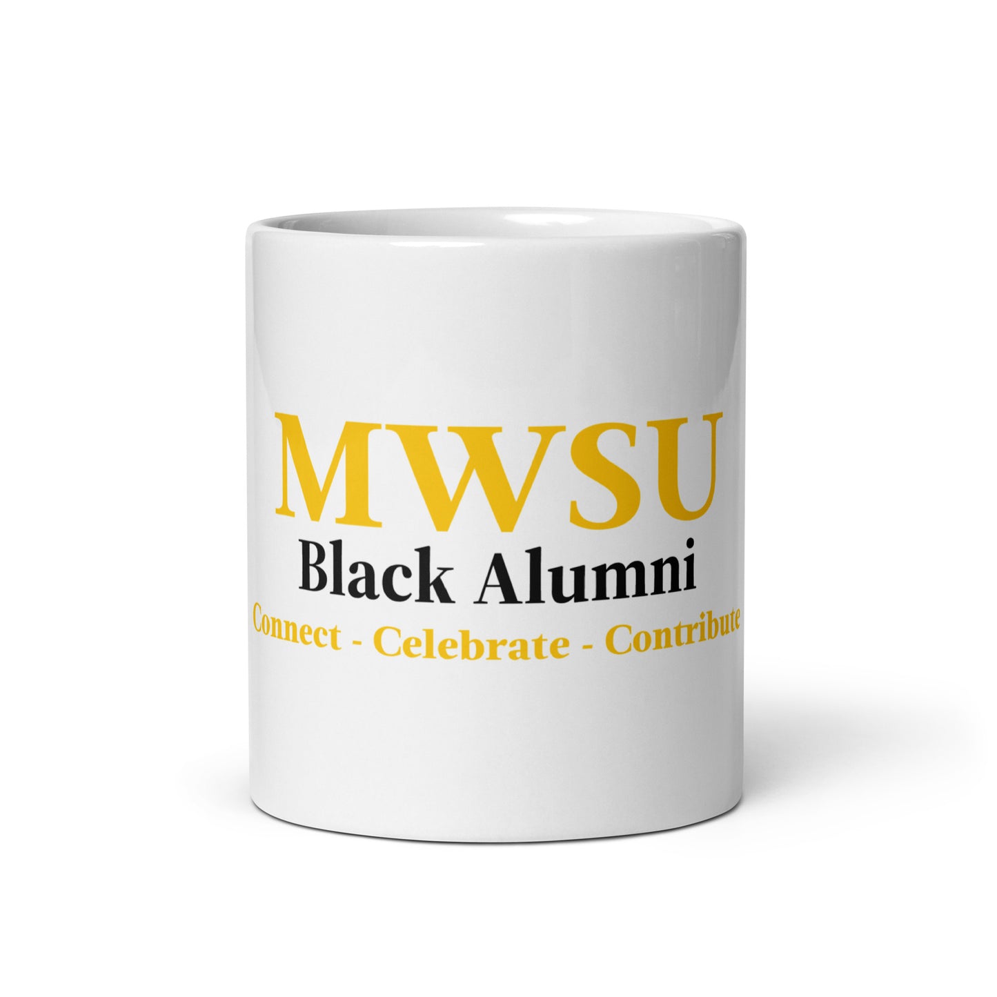 Black Alumni Glossy Mug