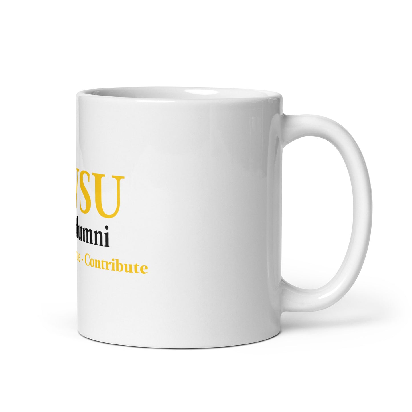 Black Alumni Glossy Mug